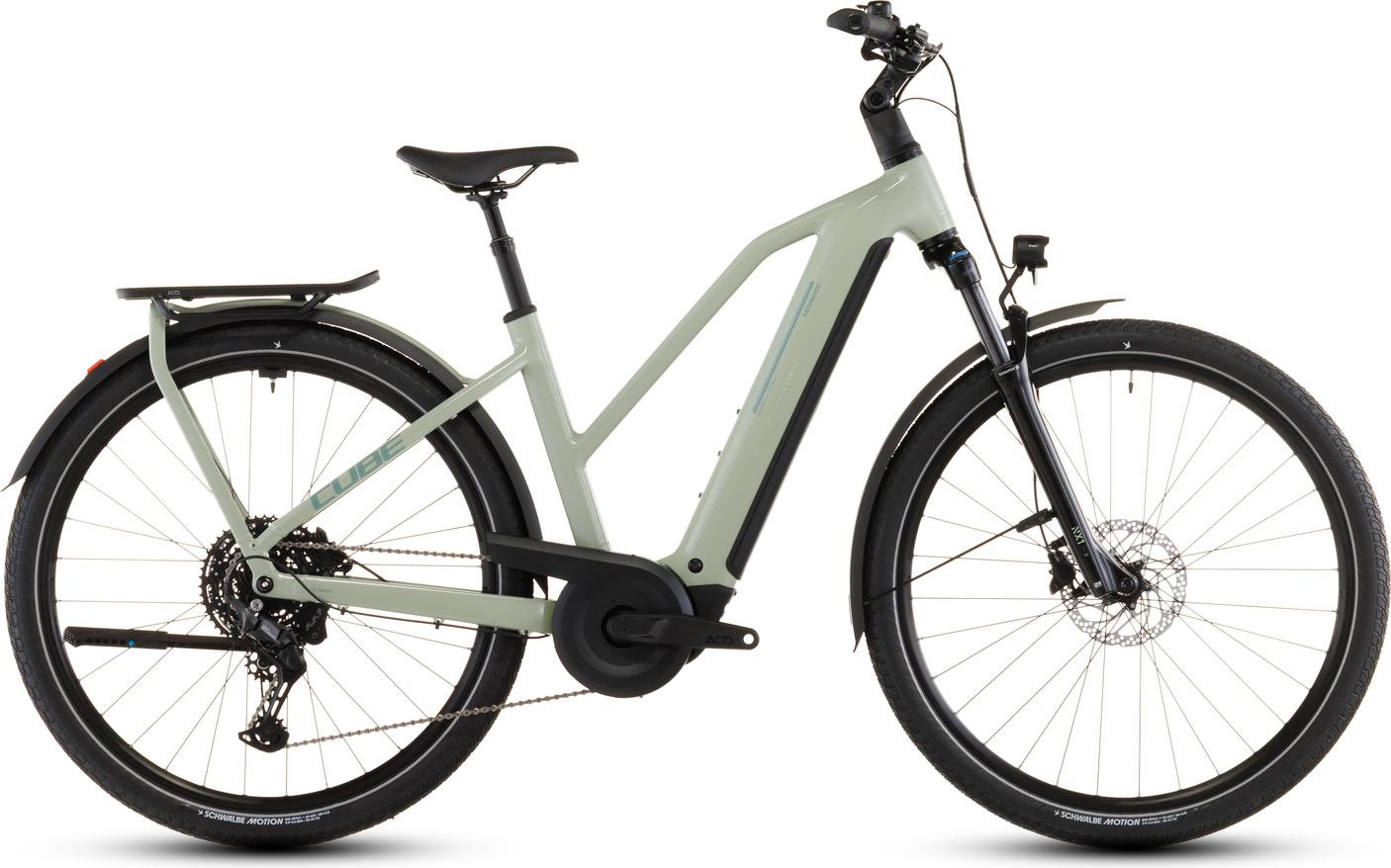 Cube Kathmandu Hybrid ONE 800 Trapez pea´n´green (2026)