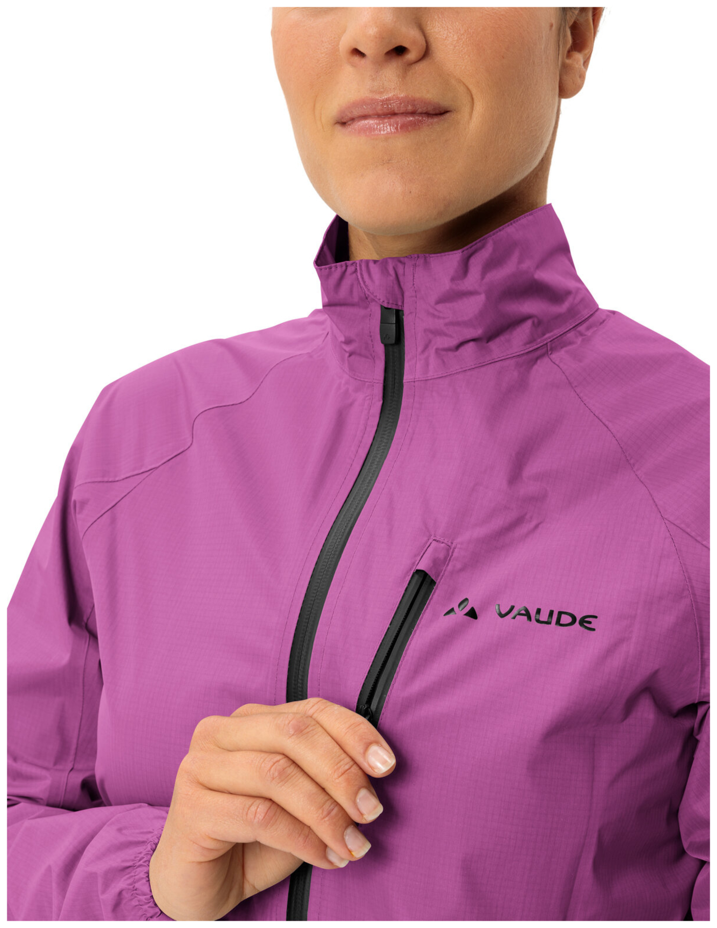 VAUDE Dames Drop Jas III magenta
