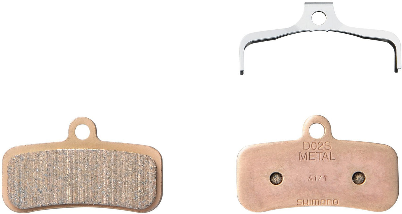 Shimano D02S schijfremblokken metaal voor Deore XT/Saint/Zee