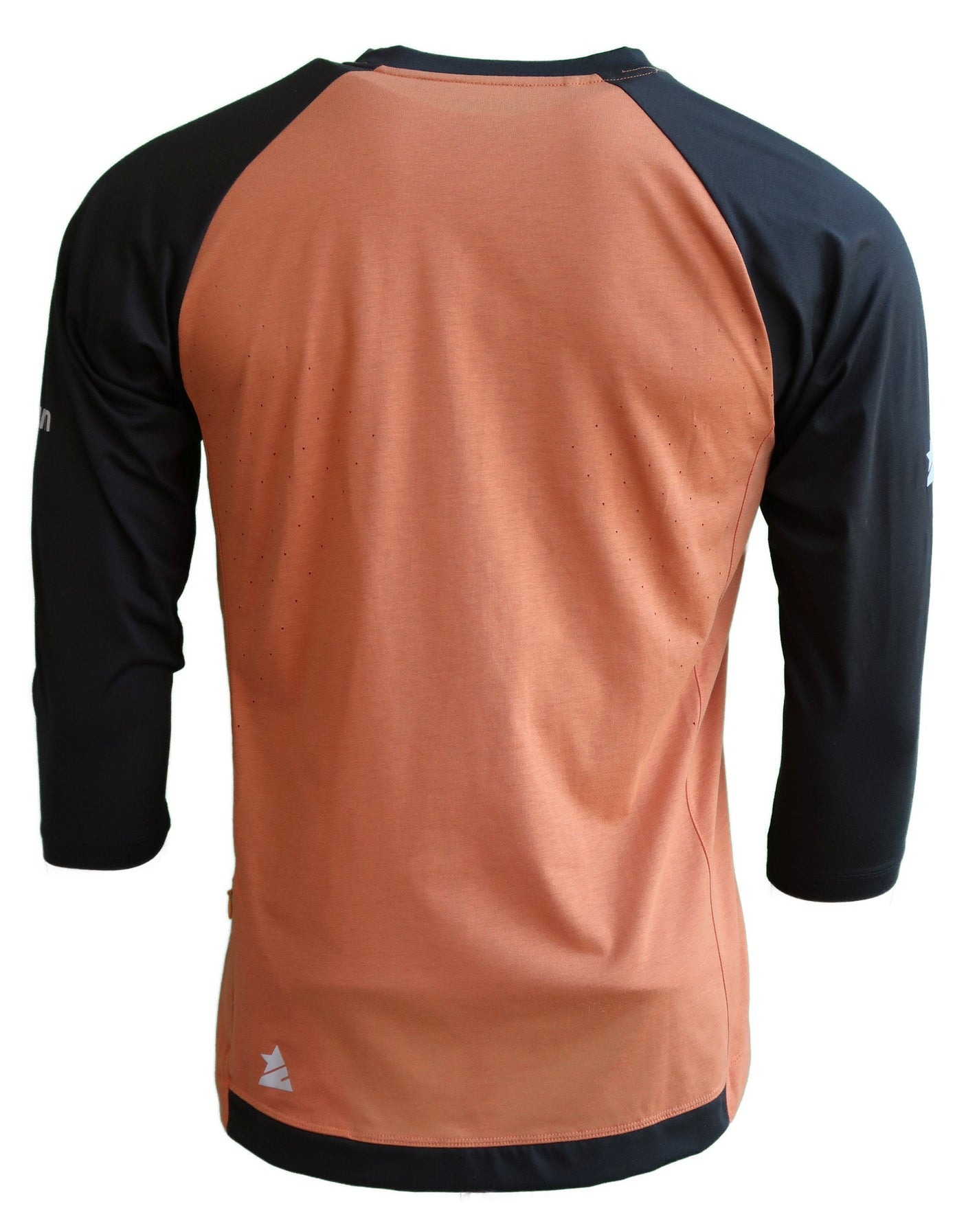 Zimtstern PureFlowz Shirt 3/4 Heren Burnt Orange/Pirate Black