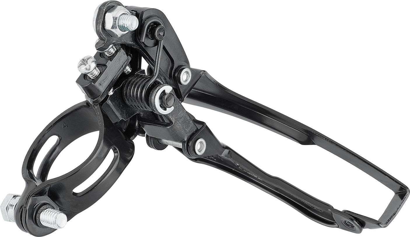 Shimano Tourney TZ FD-TZ500 Voorderailleur 3x6/7-speed Down Swing Klem hoog zwart