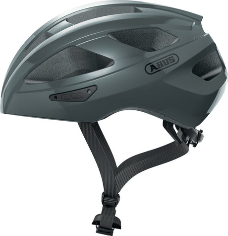 ABUS Macator Helm Road race grijs