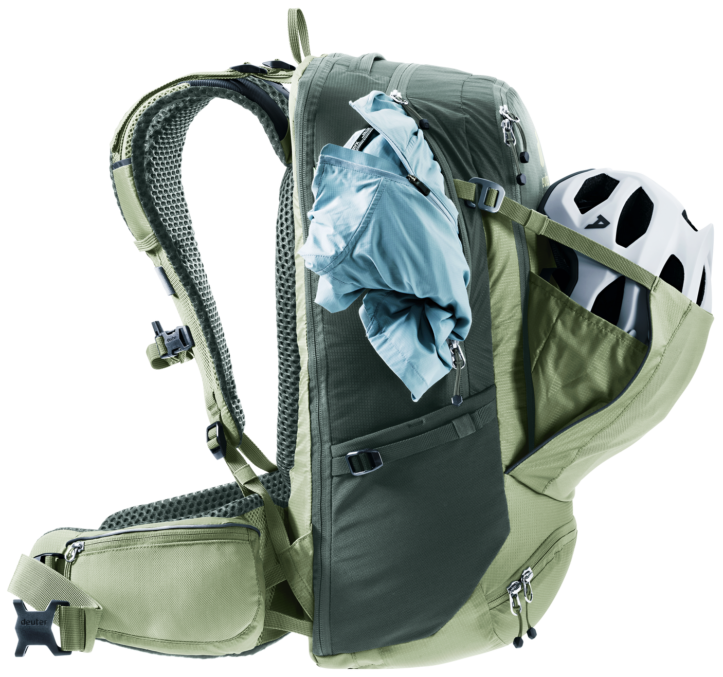 deuter Trans Alpine Pro 28 fietsrugzak grove-ivy