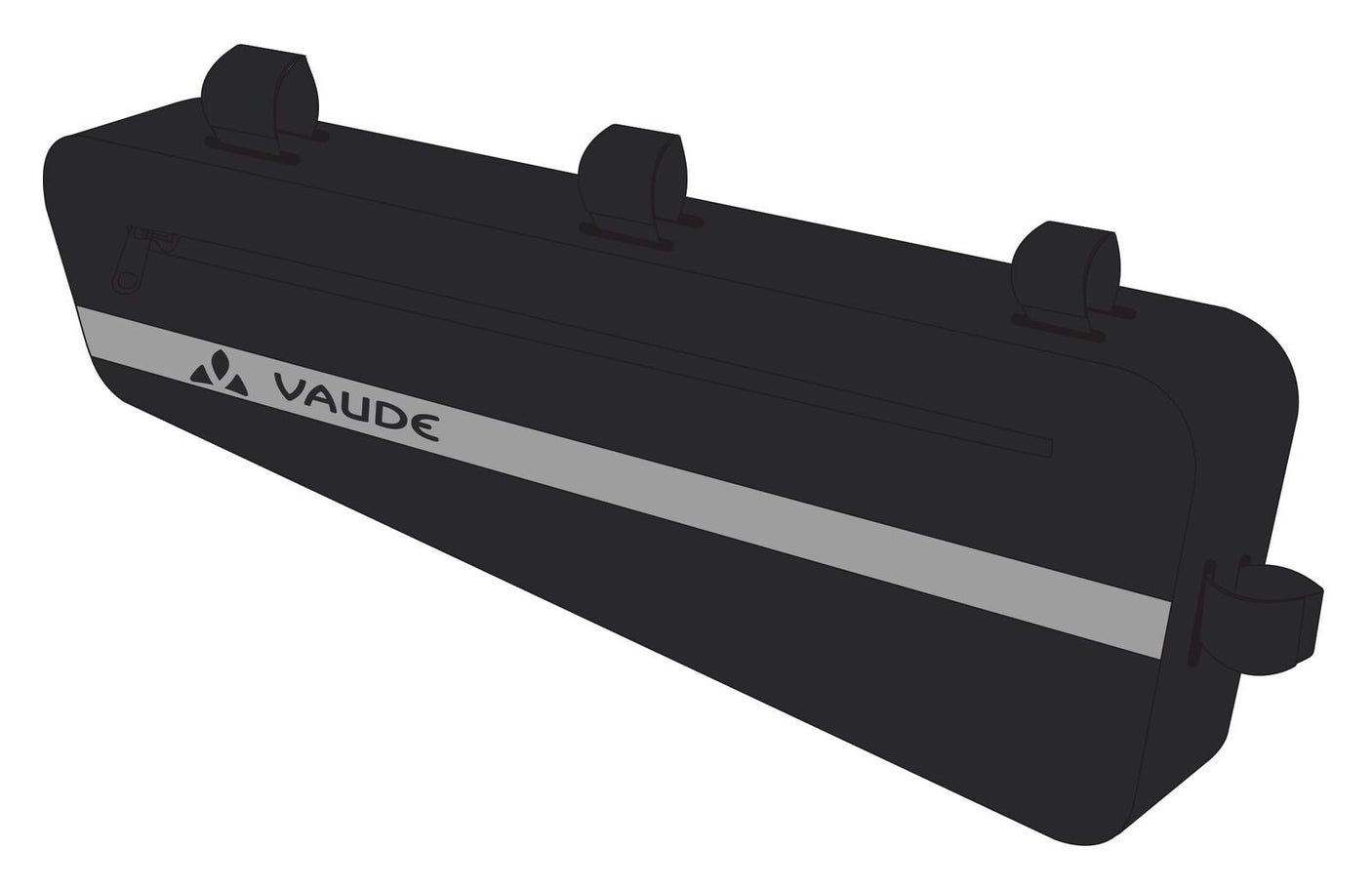 VAUDE Frame Bag Proof L zwart