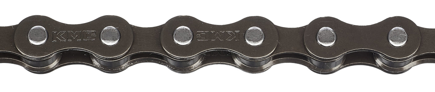 KMC S1 ketting 1-speed bruin