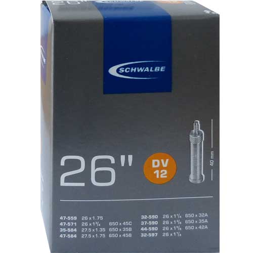 Schwalbe DV12-40 binnenband 32-47/559-597