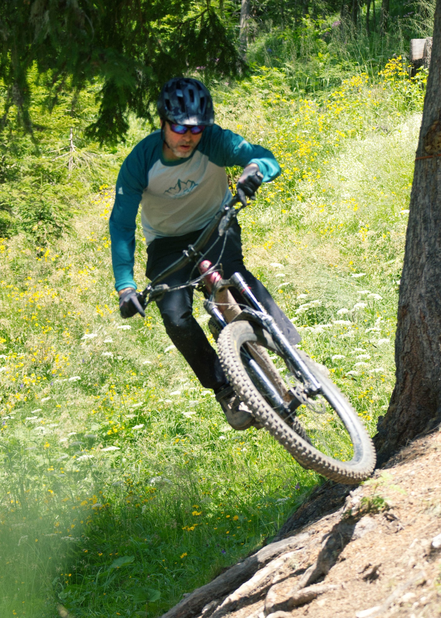 Zimtstern PureFlowz Shirt LS Heren High Rise / Pacific