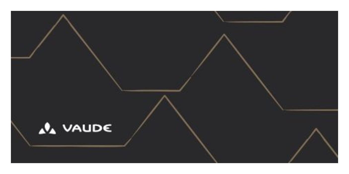 VAUDE Cassons Hoofdband zwart/haver