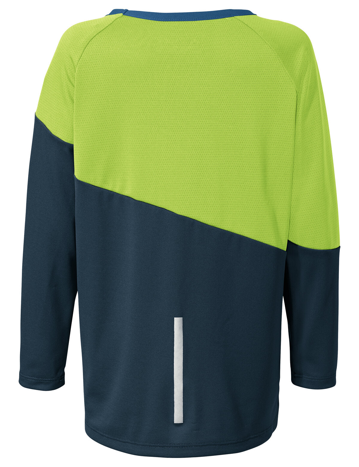 VAUDE Moab T-shirt met lange mouwen kinderen blauw/groen