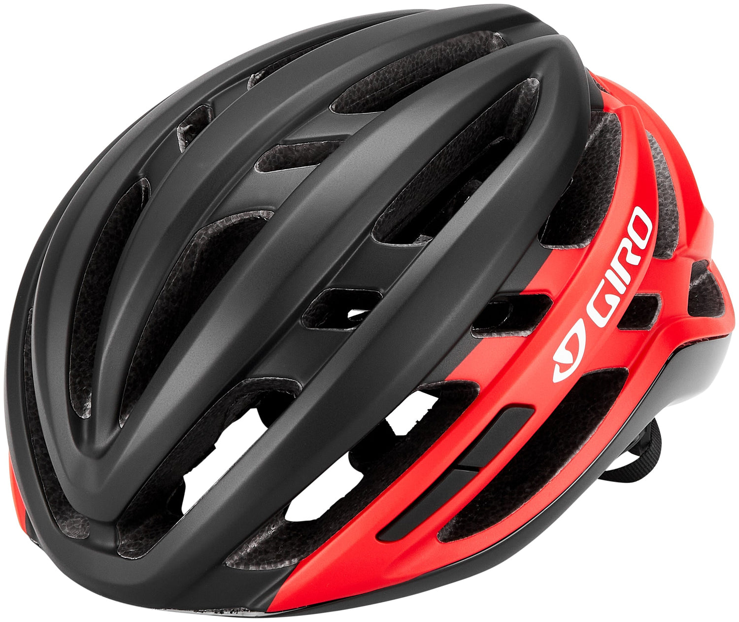 Giro AGILIS helm mat zwart/fel rood