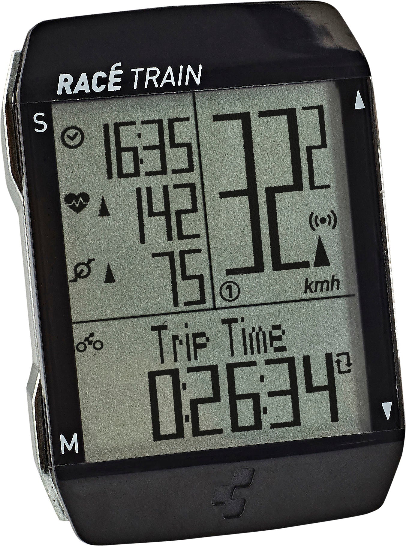 CUBE Fietscomputer RACE TRAIN Set