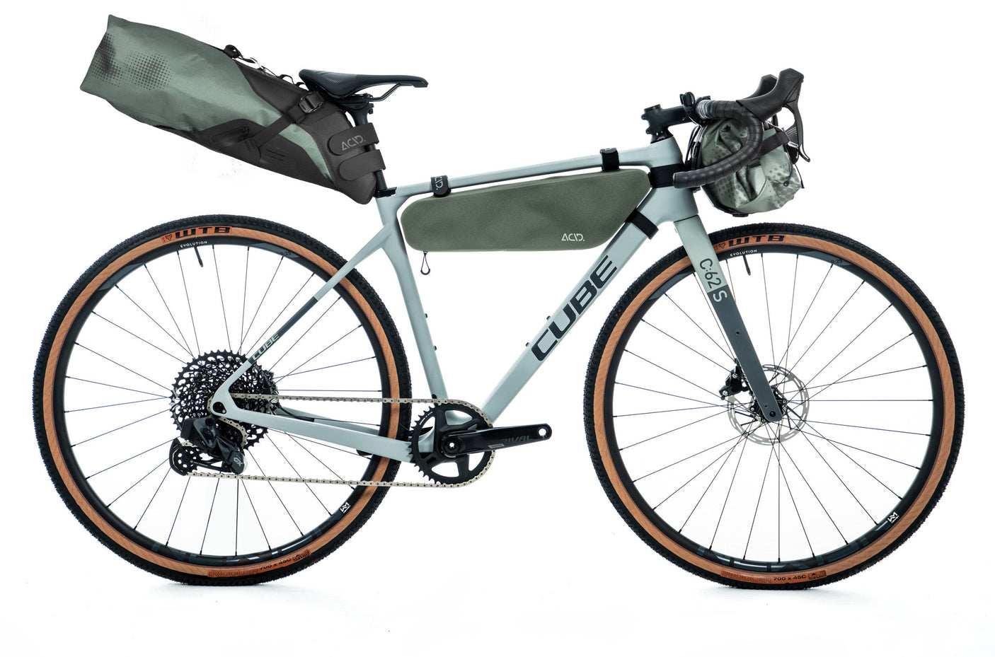 ACID zadeltas PACK PRO 15 black´n´green