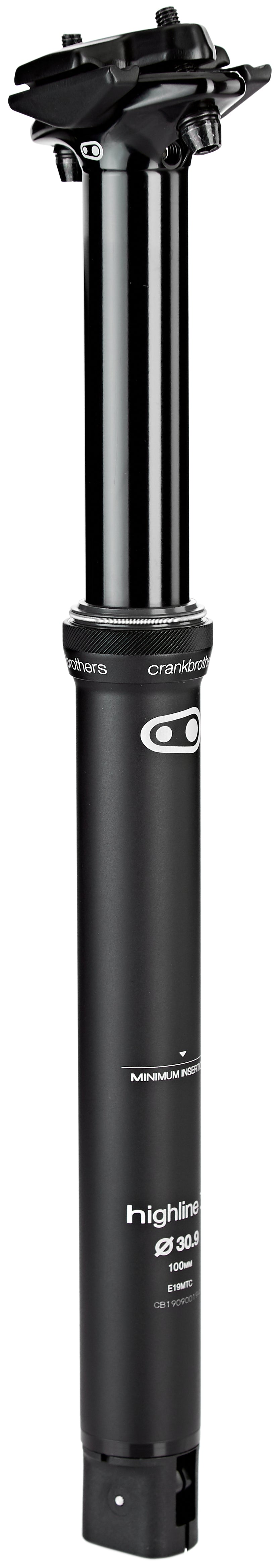 Crankbrothers Highline 3 telescopische zadelpen Ø30,9mm zwart