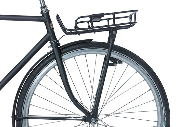 Basil Portland voorvorkdrager voor 26"/28" voorwiel zwart