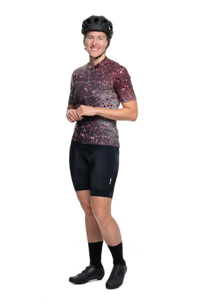 Cube WS Trikot CMPT Sprinkle korte mouw groen