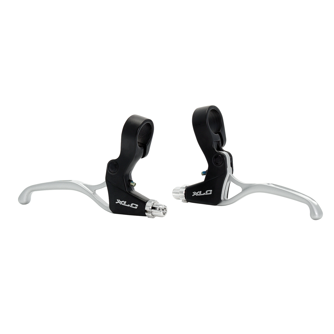 XLC BL-V02 remhendel set voor draaigreep zwart/zilver