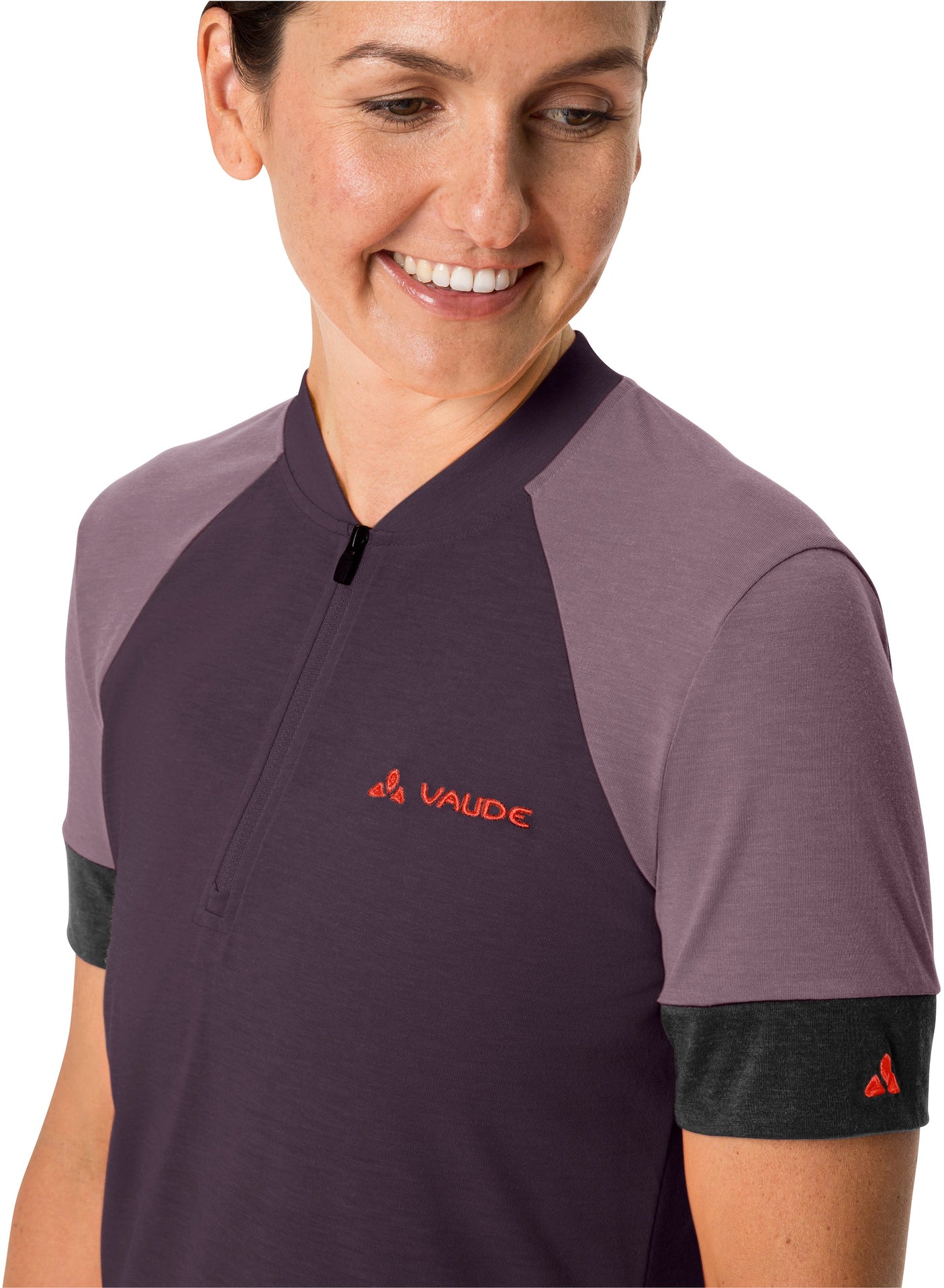 VAUDE Altissimo Q-Zip Shirt Dames paars