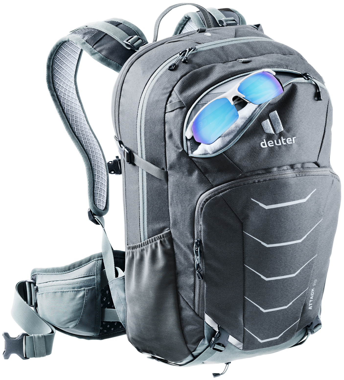 deuter Attack 20 fietsrugzak grijs