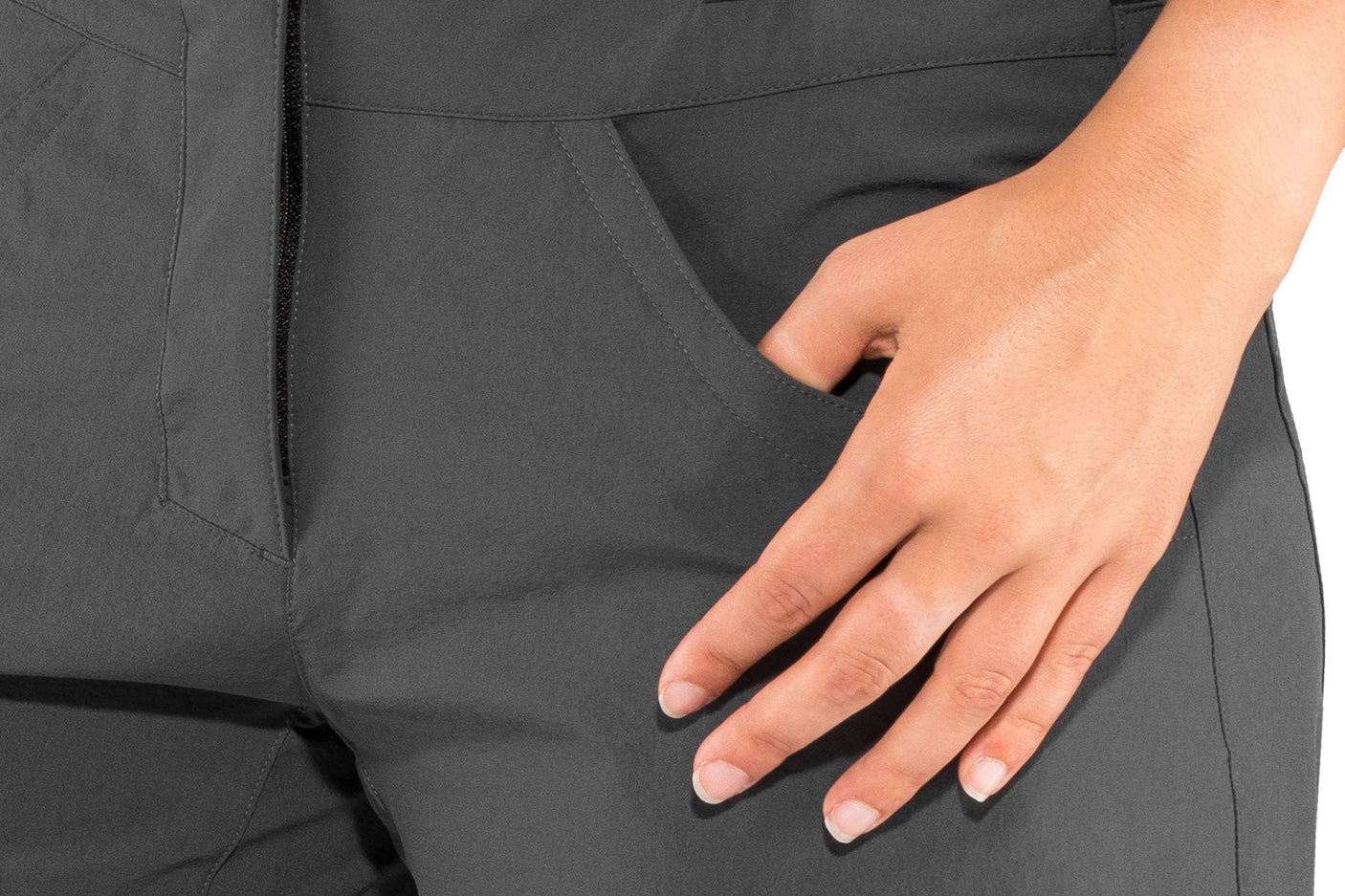 Gonso Mira fietsbroek graphite