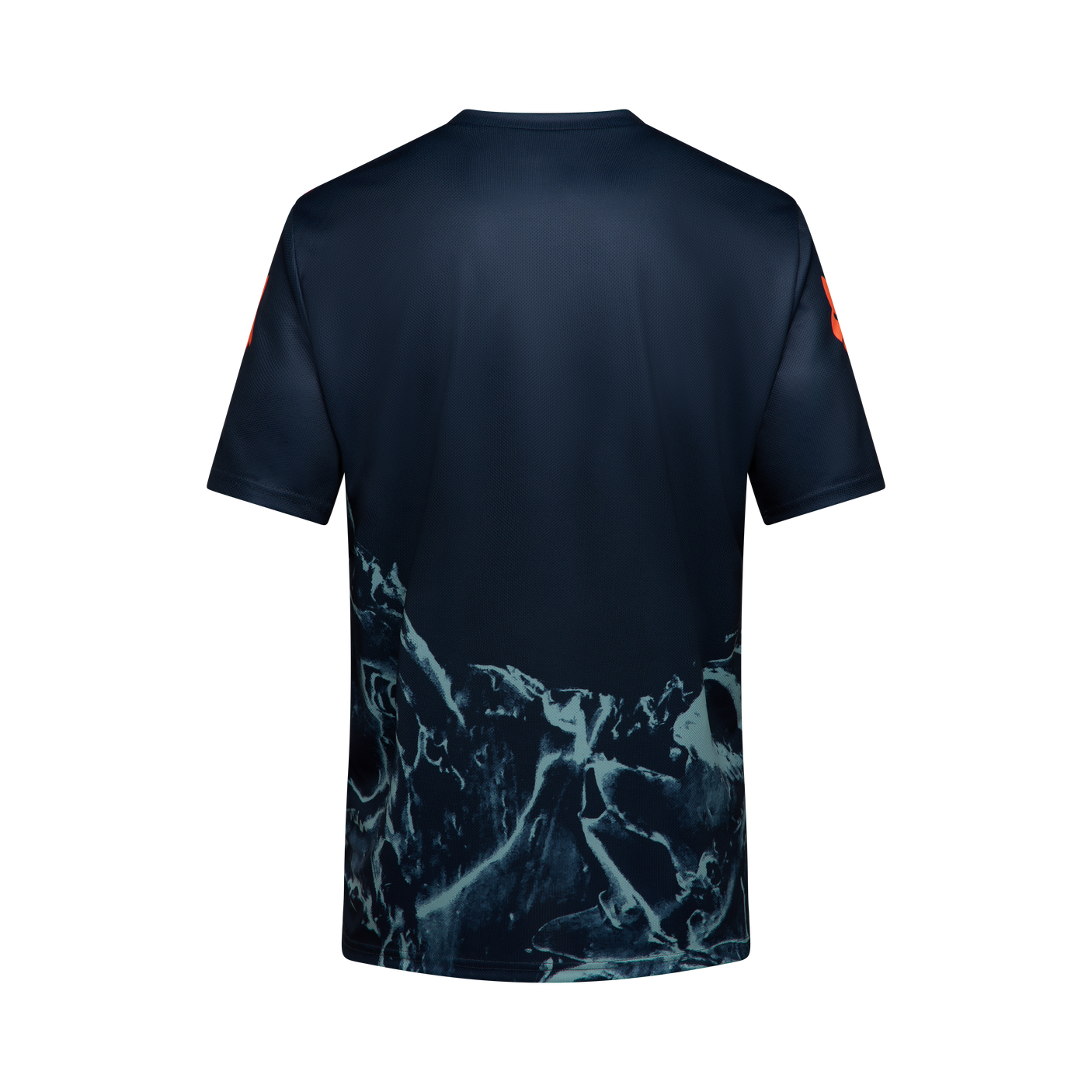 Fox Ranger SS Jersey Img Print Arctisch Blauw