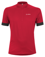 Löffler M Bike Shirt Hz Pukka Rood/Zwart