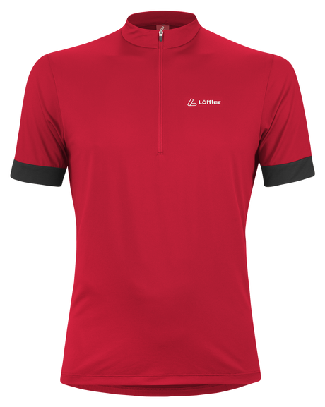 Löffler M Bike Shirt Hz Pukka Rood/Zwart
