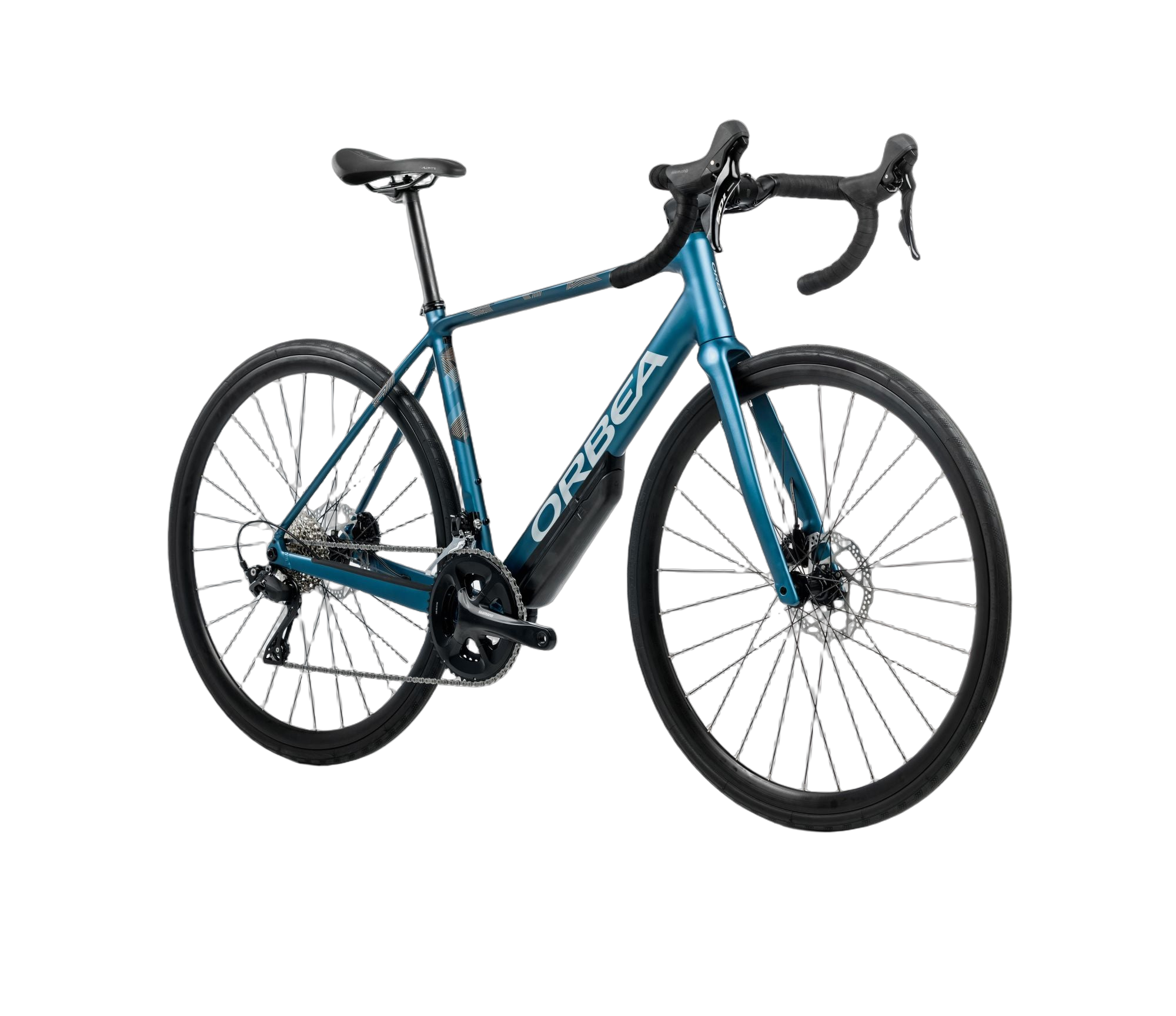 Orbea AVANT H60 Leisteblauw Mat - Halo Zilver Glans (2025)