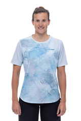 CUBE ATX WS Korte mouw ronde hals jersey marble