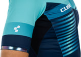 CUBE TEAMLINE WS korte mouwen jersey blue´n´mint