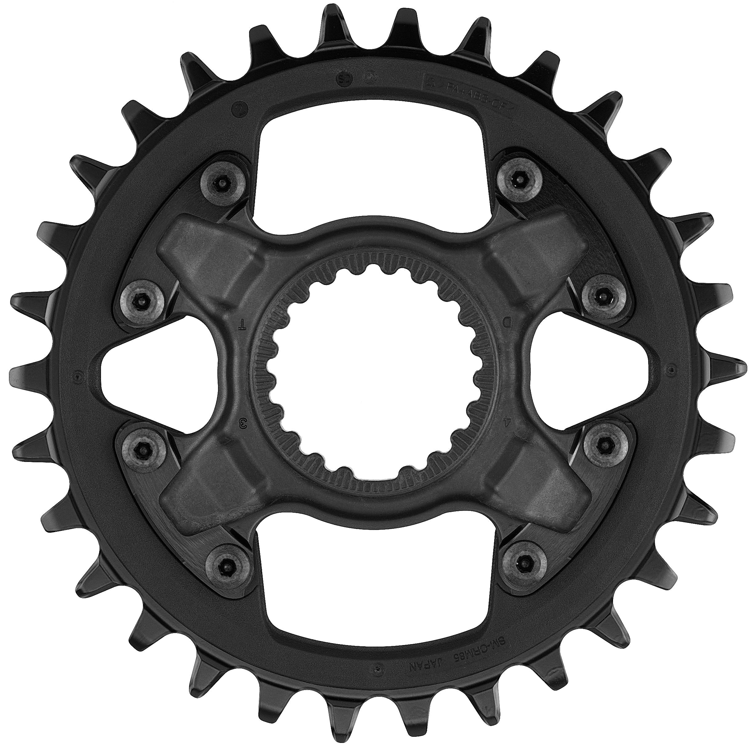 Shimano Deore XT SM-CRM85 kettingblad DM 1x12-speed voor FC-M8100 | FC-M8120 | FC-M8130 zwart