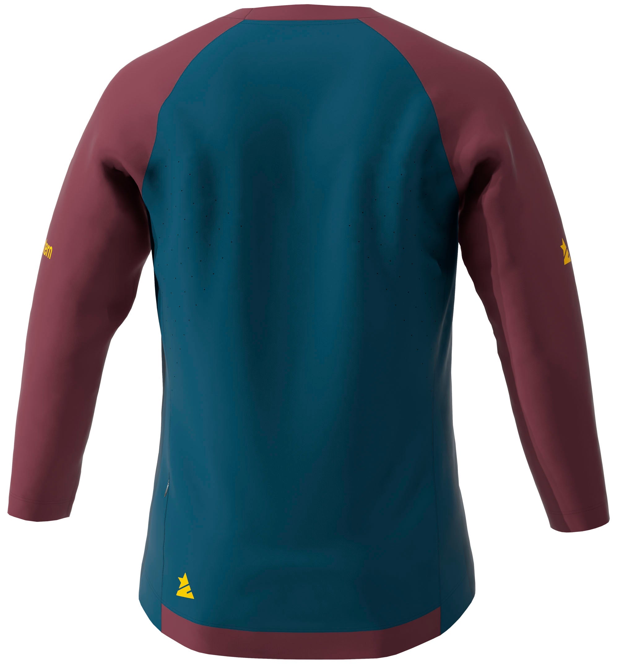 Zimtstern PureFlowz Shirt 3/4 Heren French Navy/Windsor Wine