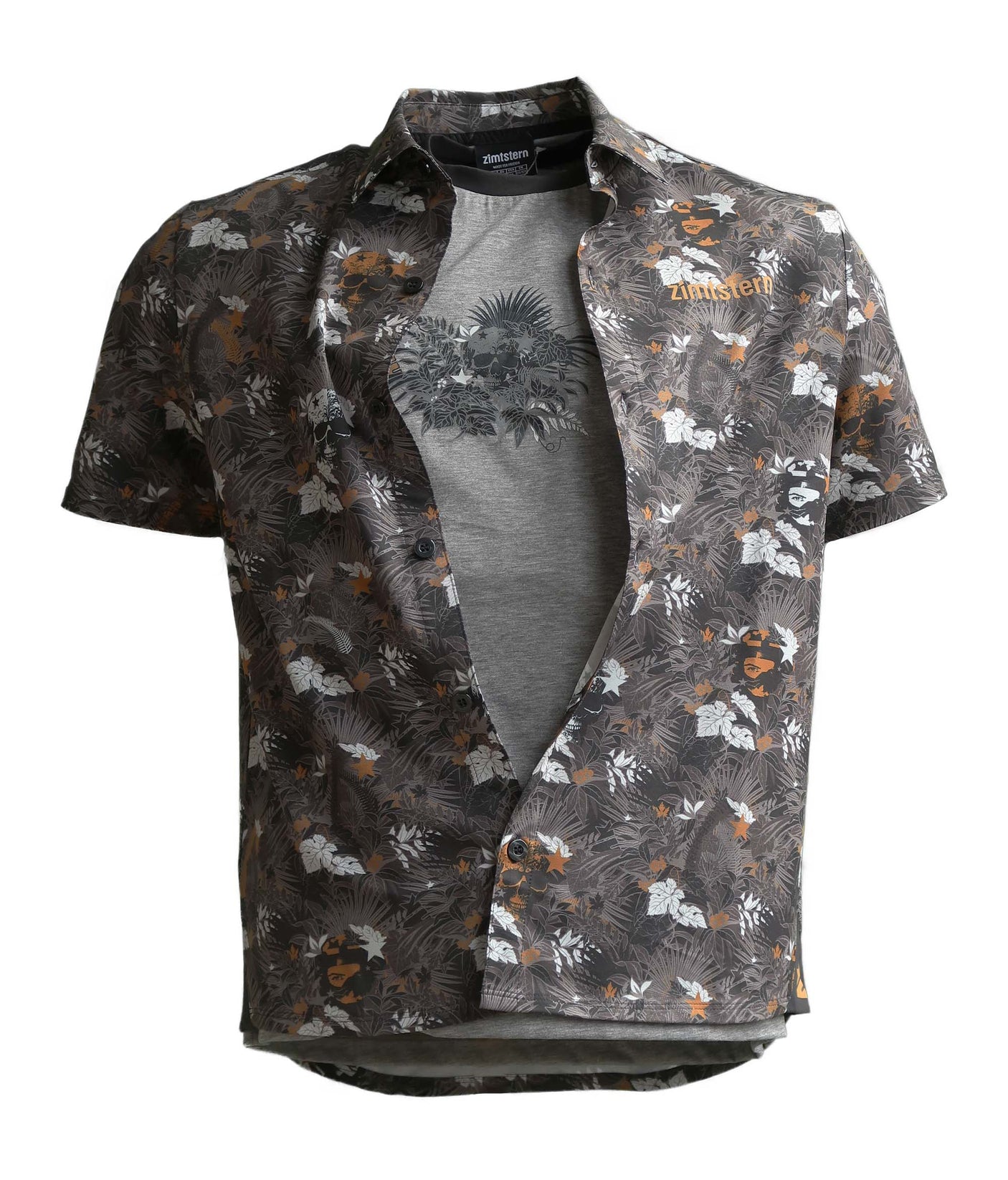 Zimtstern Braapz Riding Shirt SS Heren Pirate Black