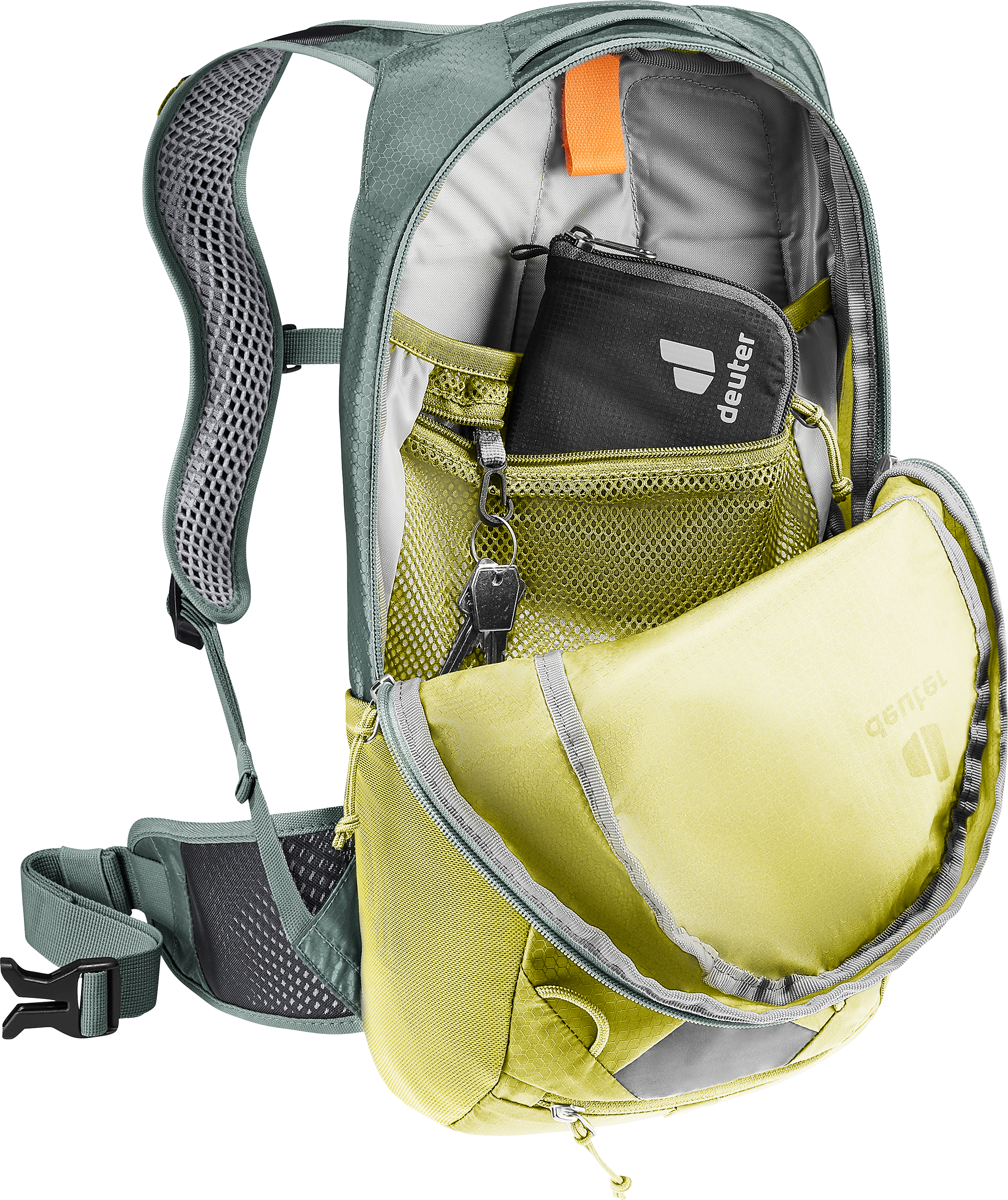 deuter Race 8 fietsrugzak sprout-ivy