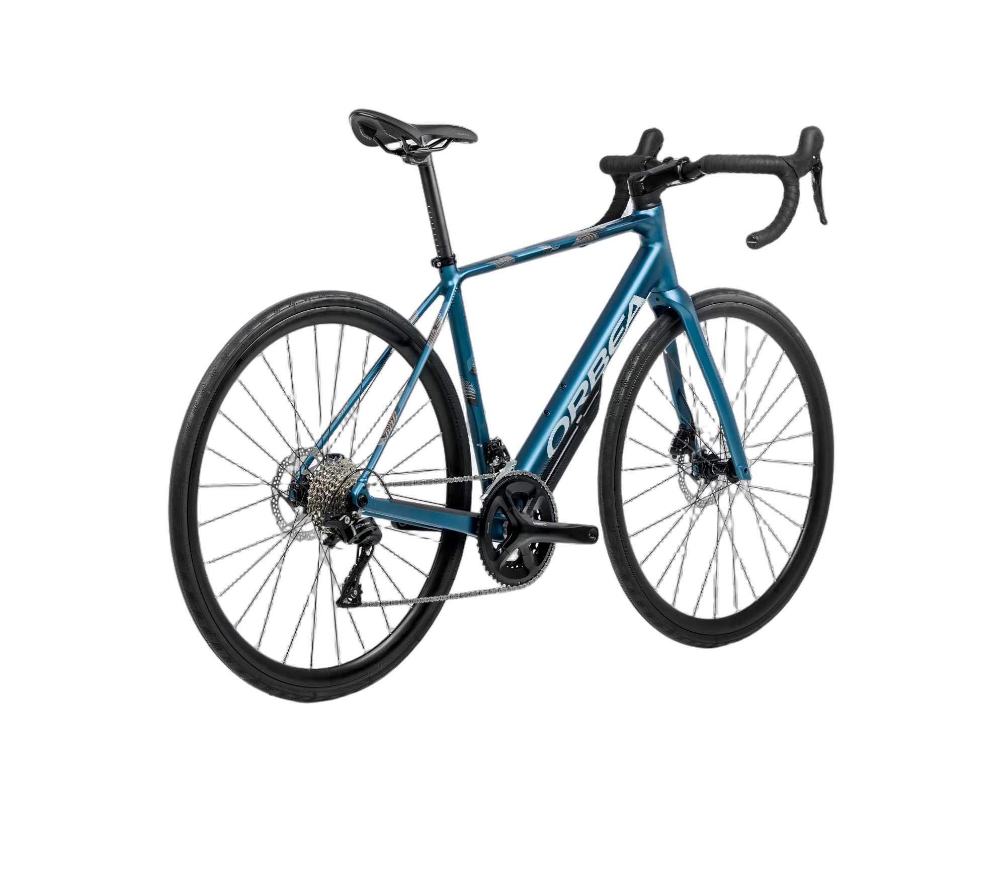 Orbea AVANT H60 Leisteblauw Mat - Halo Zilver Glans (2025)