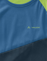 VAUDE Moab T-shirt met lange mouwen kinderen blauw/groen