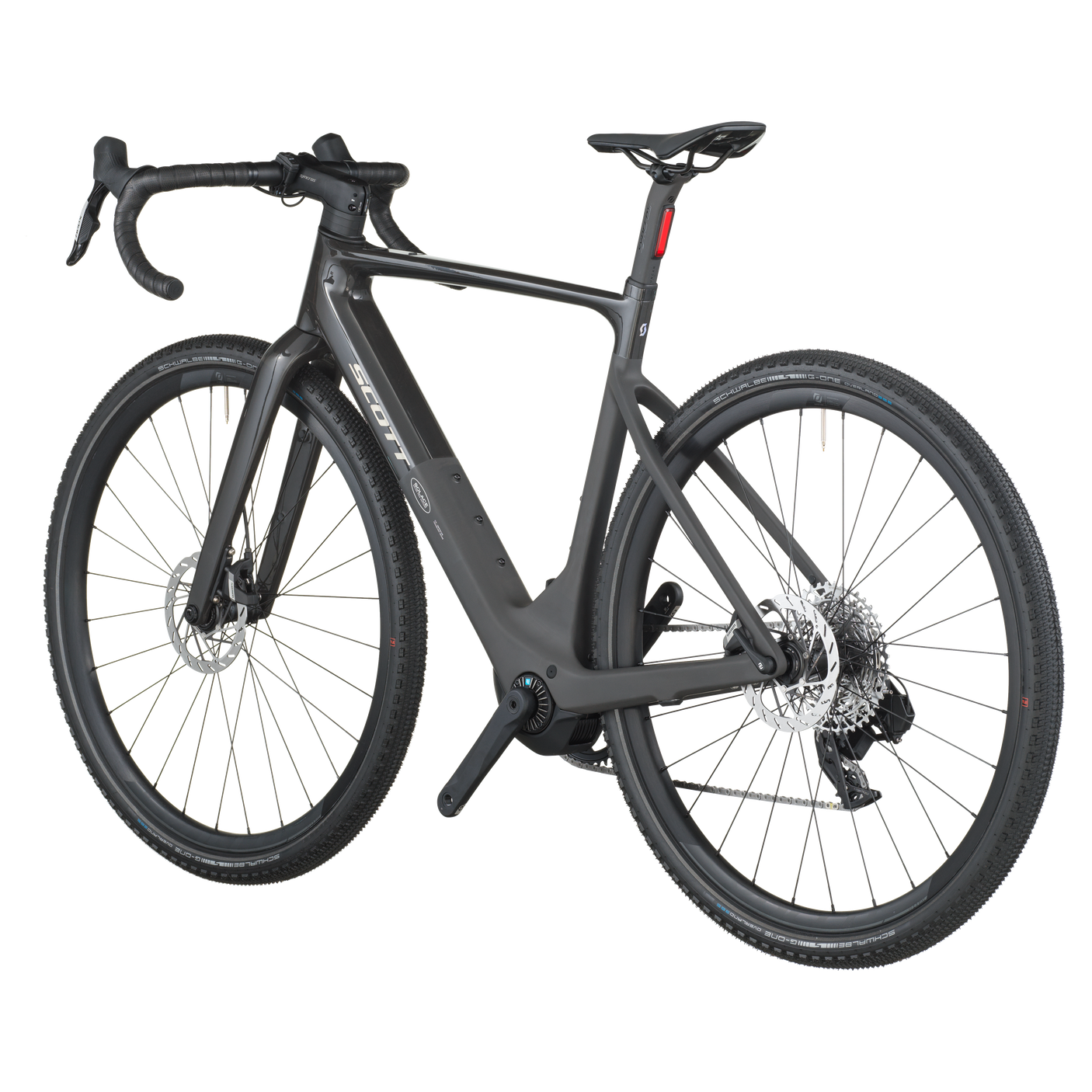 Scott Solace Gravel 30 carbon zwart