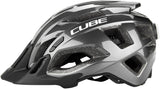 CUBE helm QUEST glanzend iridium zwart