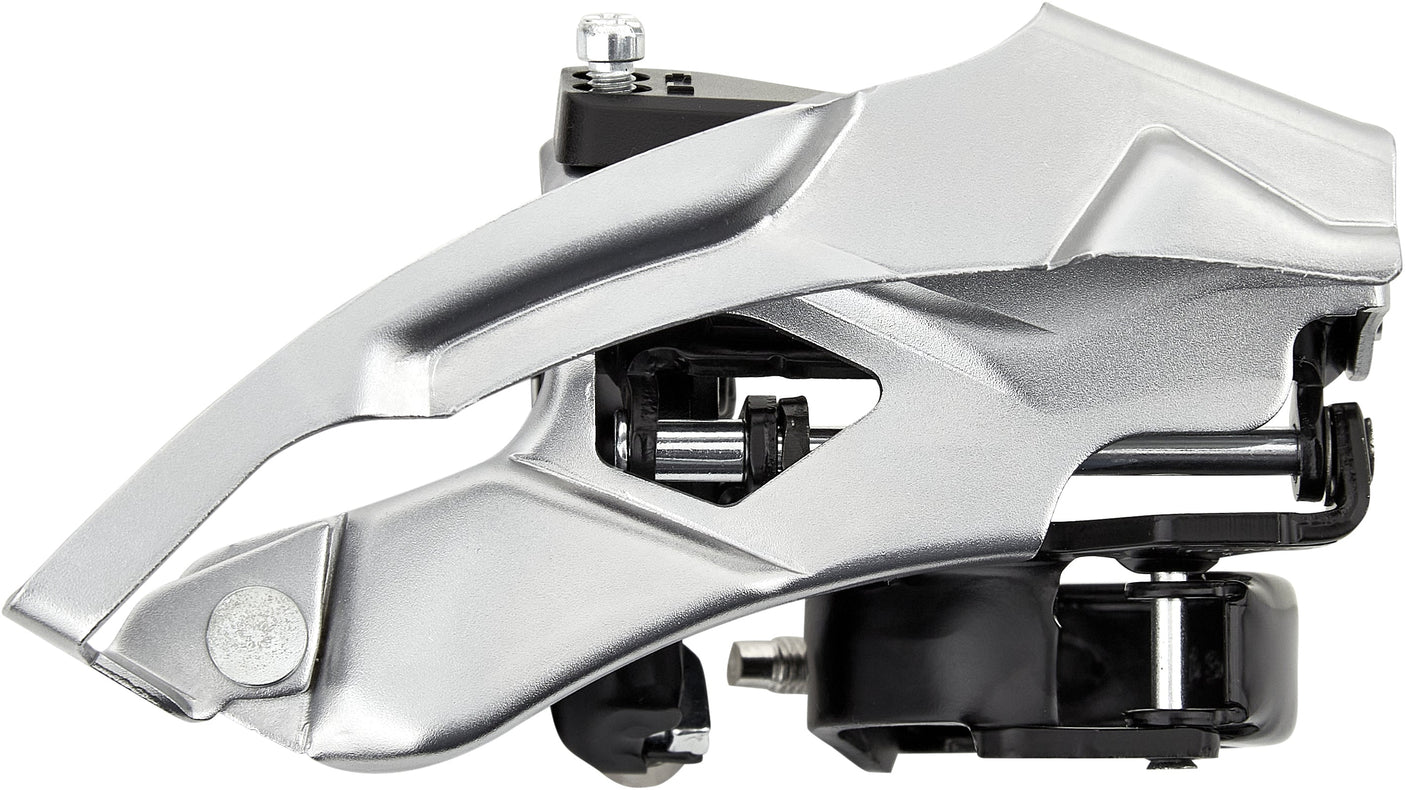 Shimano Altus FD-M370 Voorderailleur 3x9-speed Klem Dual-Pull zwart/zilver
