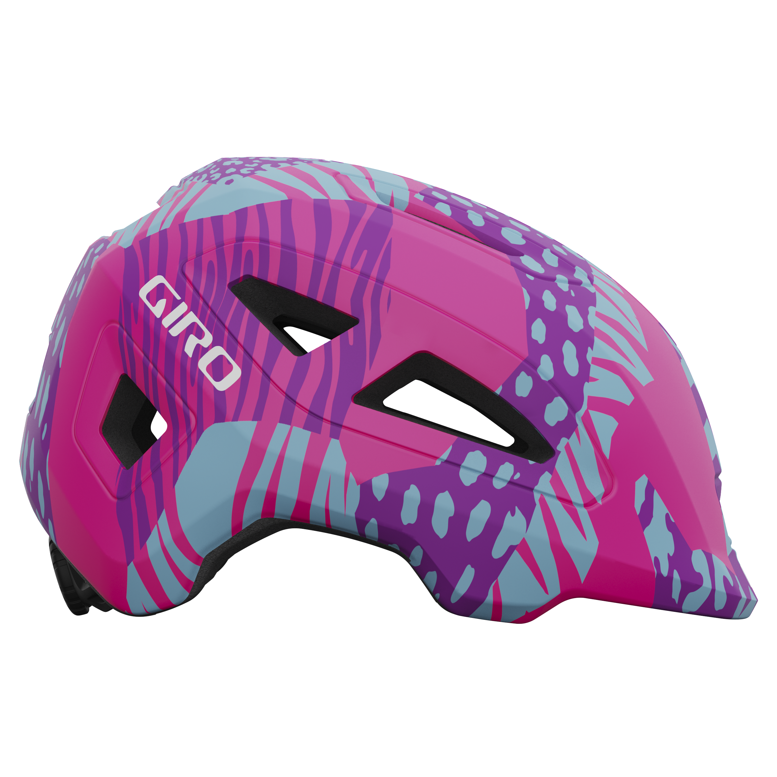 Giro Scamp II helm mat roze animal