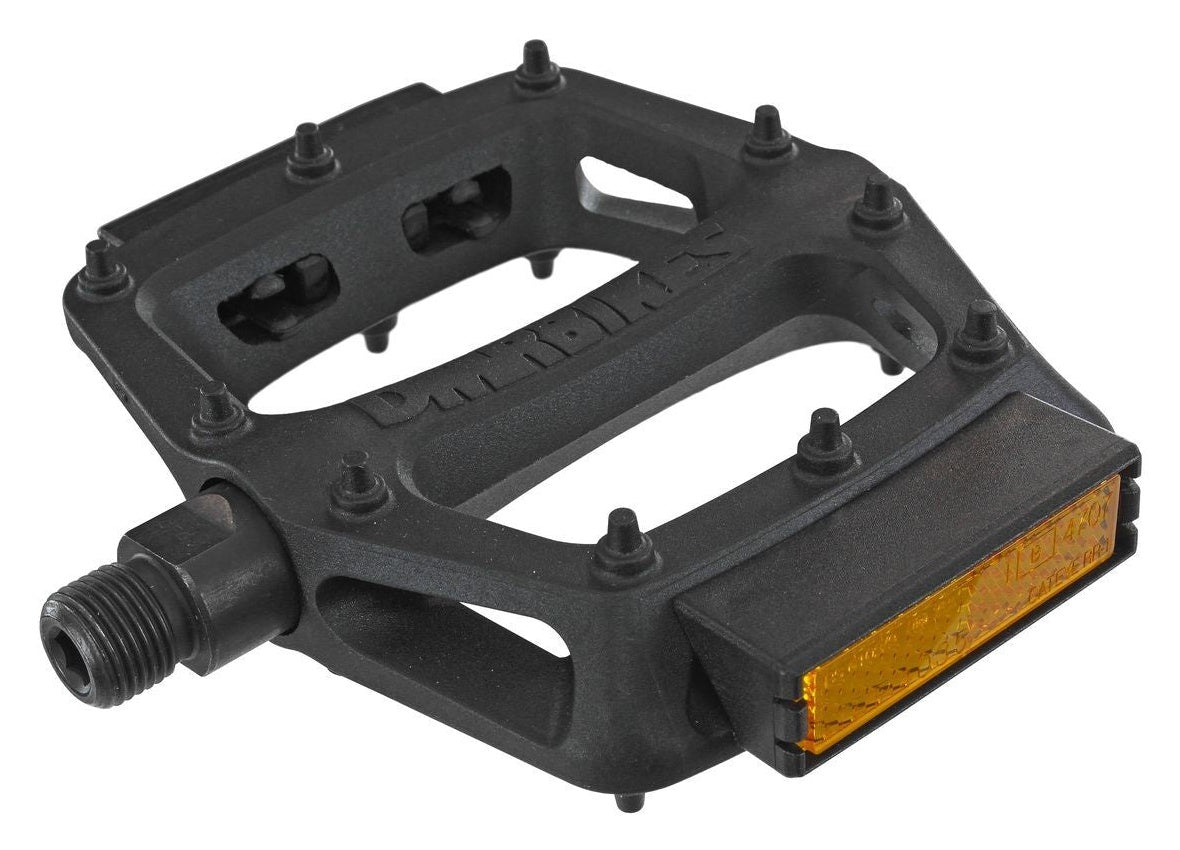 DMR V6 pedalen incl. reflector zwart