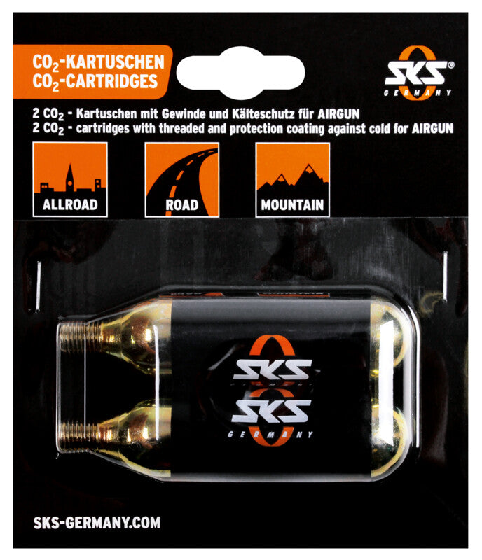 SKS CO2-cartridge set voor SKS Airgun CO2, 2 stuks