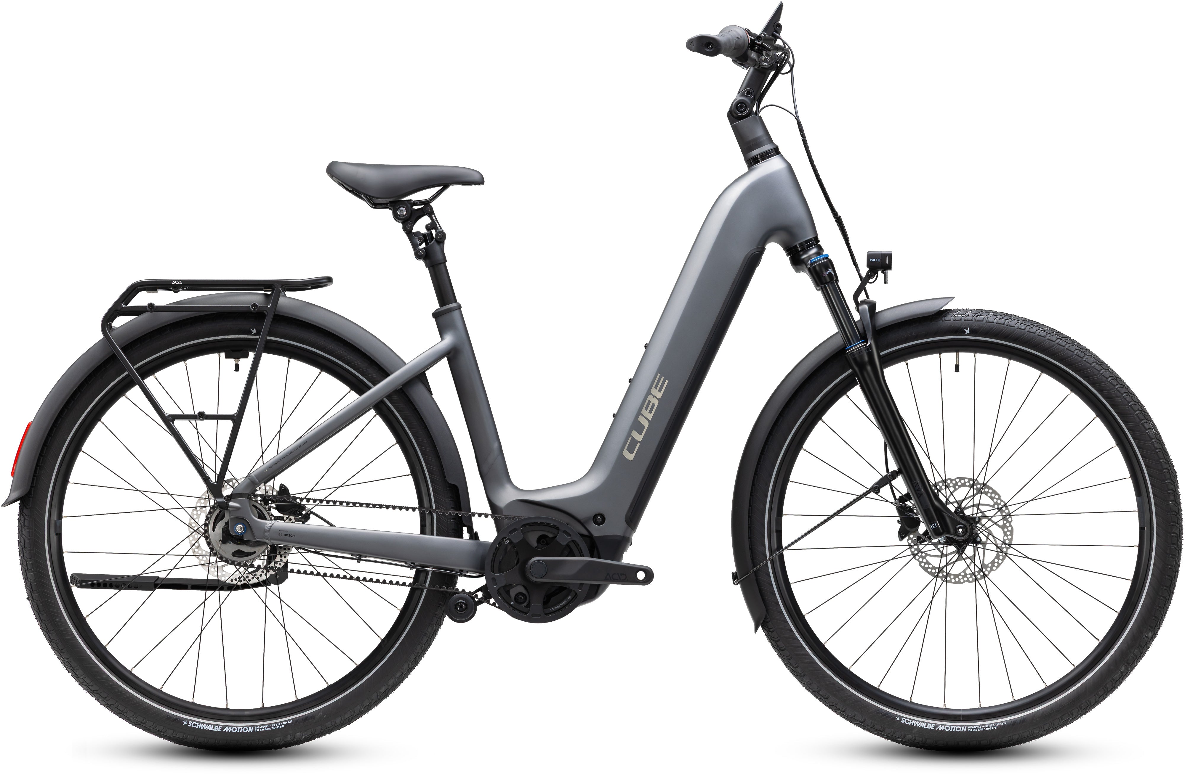 Cube Touring Hybrid Deluxe SLX 800 Easy Entry slabgrey´n´chrome (2027)
