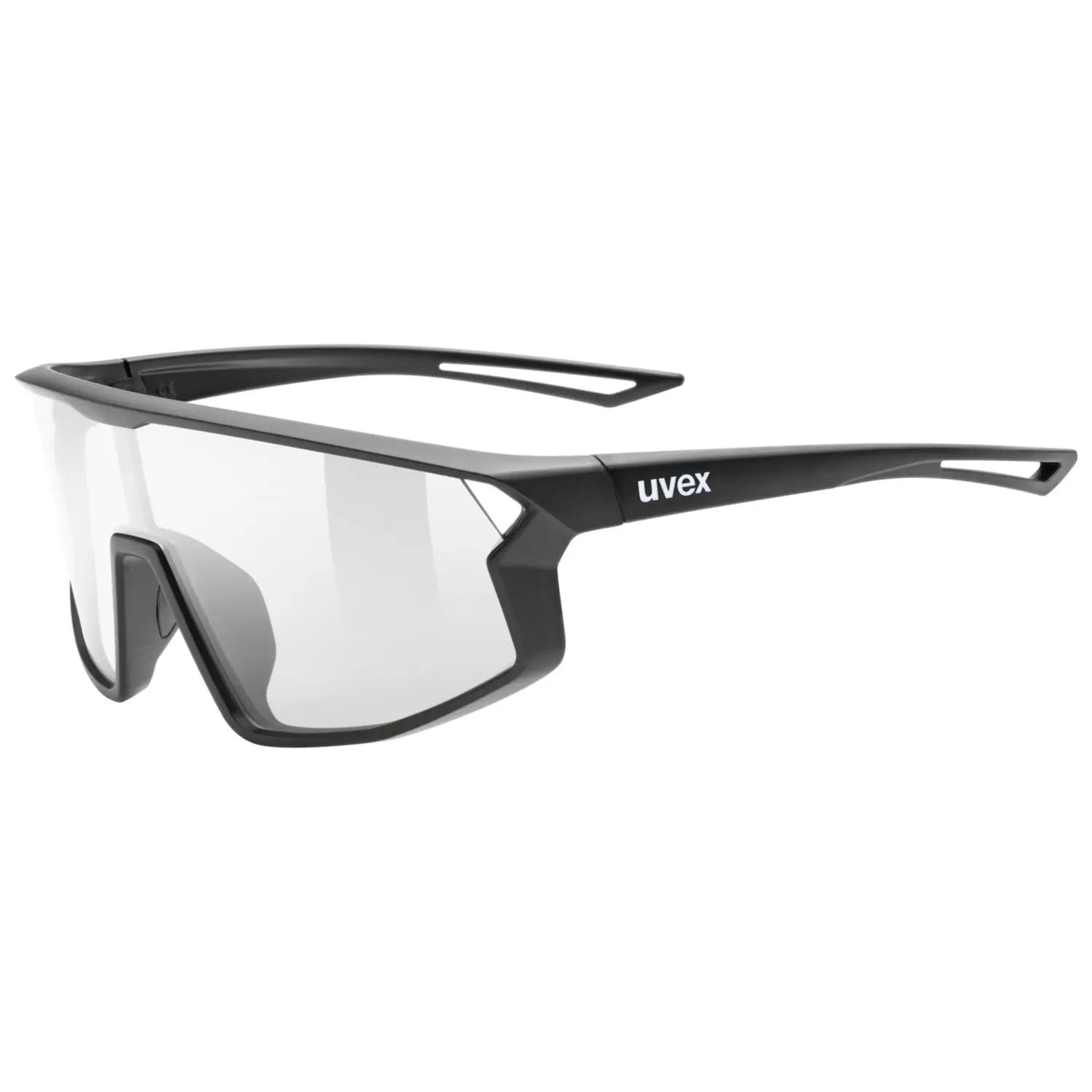 uvex Skyryse Jr. fietsbril Zwart Mat / Helder