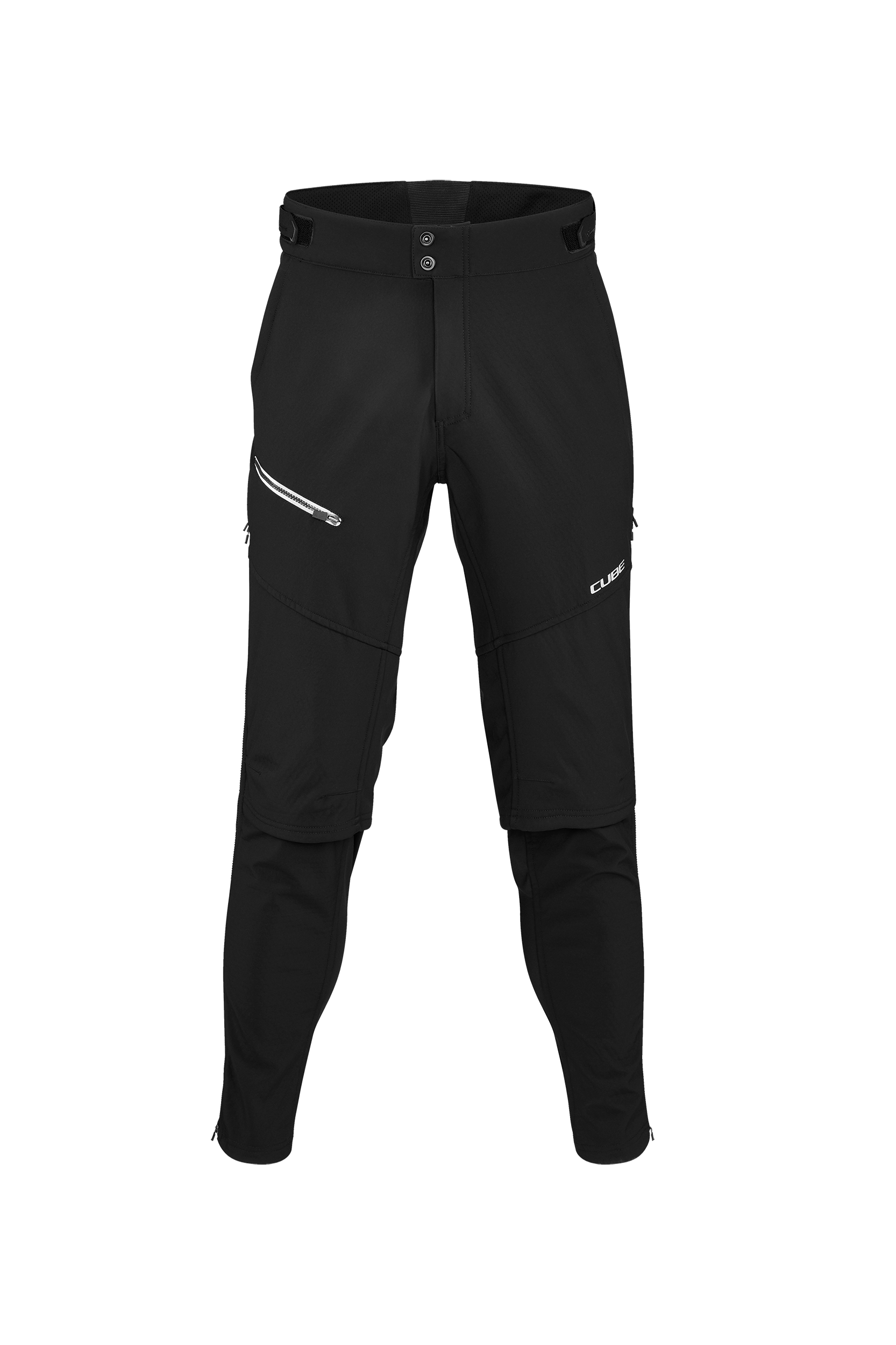 CUBE BLACKLINE softshellbroek lang 365