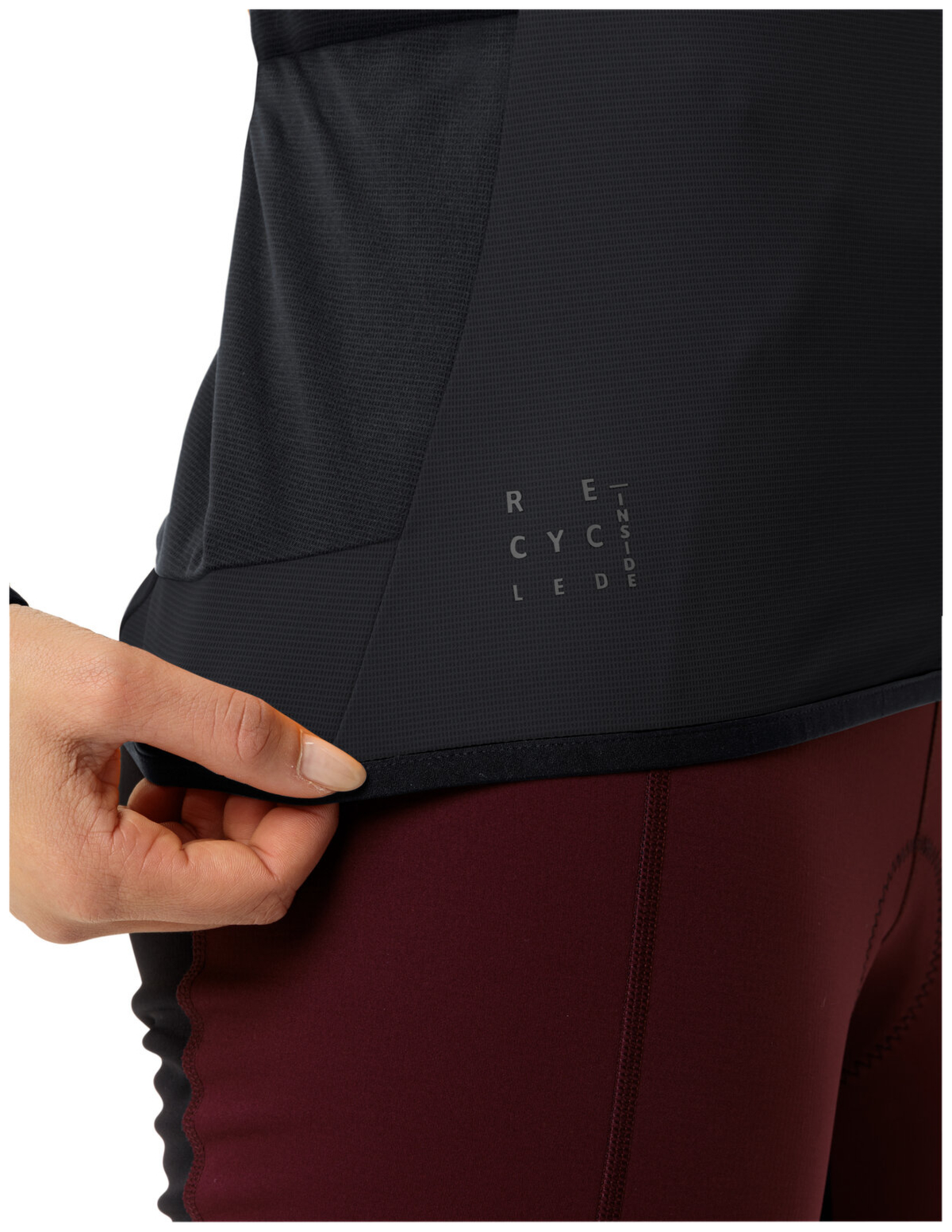 VAUDE Dames Matera LS Tricot II zwart
