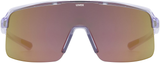 uvex Dyrt fietsbril Clear / Mirror Red