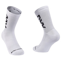 Northwave Extreme Air Mid Sock | Heren Fietssokken | Wit/Zwart – aktuelle Variante