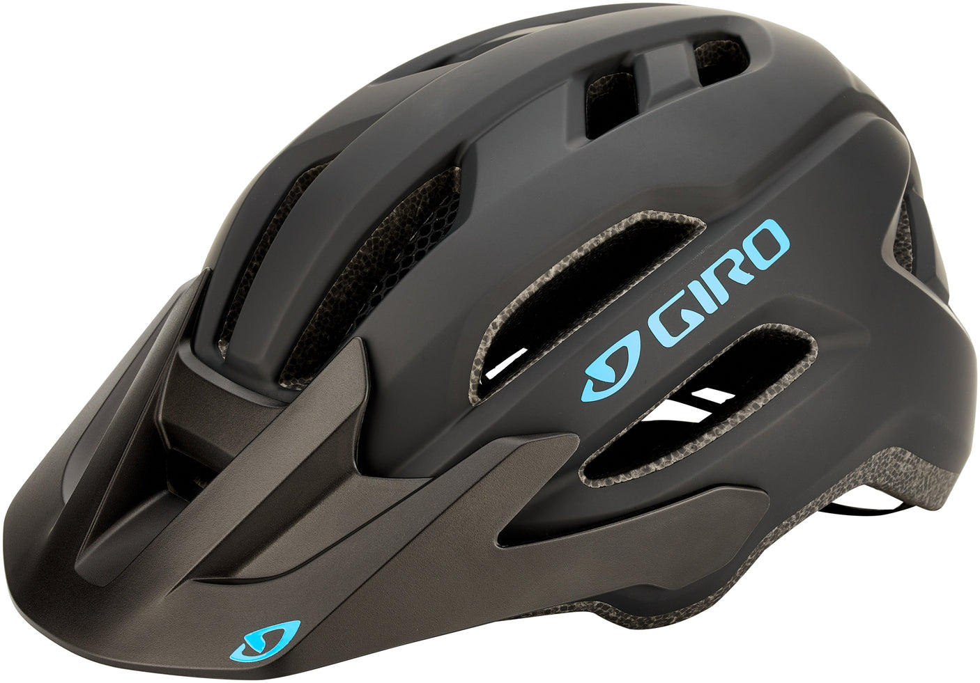 Giro Fixture Mips II Y helm mat zwart/blauw