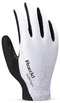 Roeckl Mittelberg handschoenen unisex lange fietshandschoenen | white – aktuelle Variante