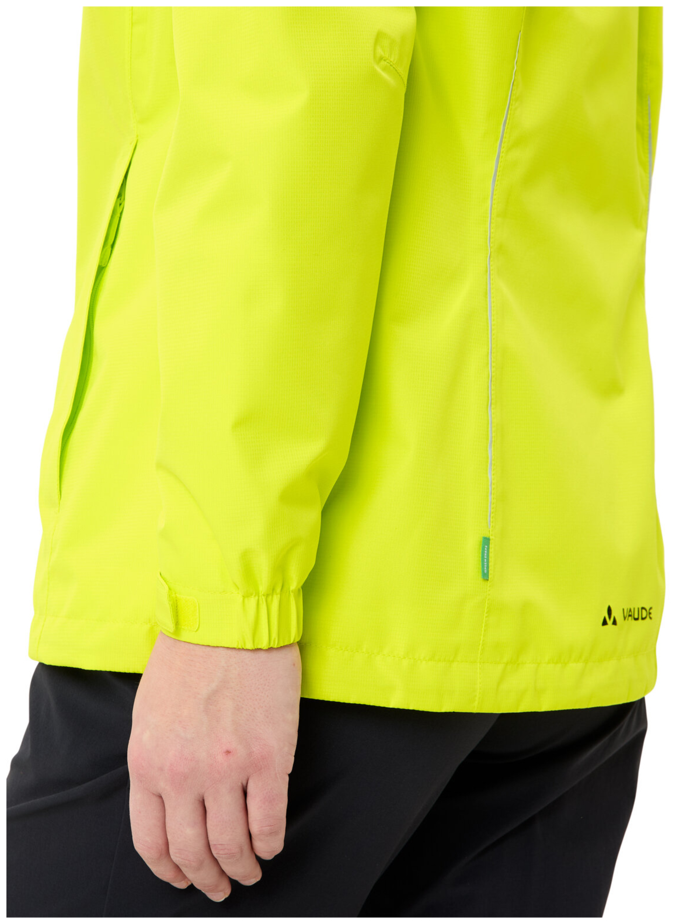 VAUDE Dames Escape Fiets Licht Jack felgroen